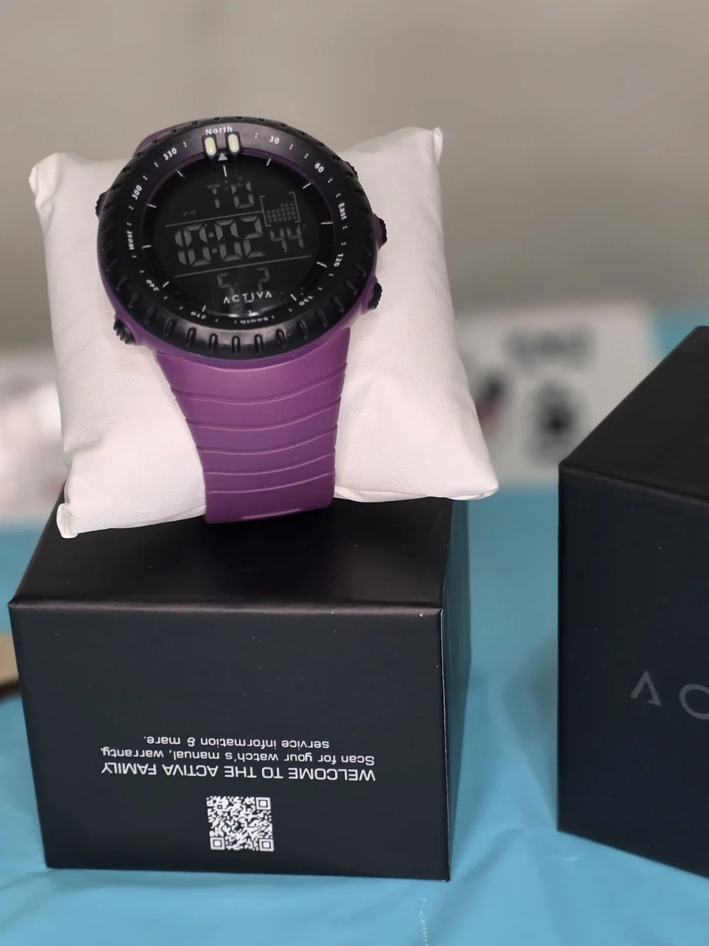 Ativa Men's Digital Sport Watch - Purple